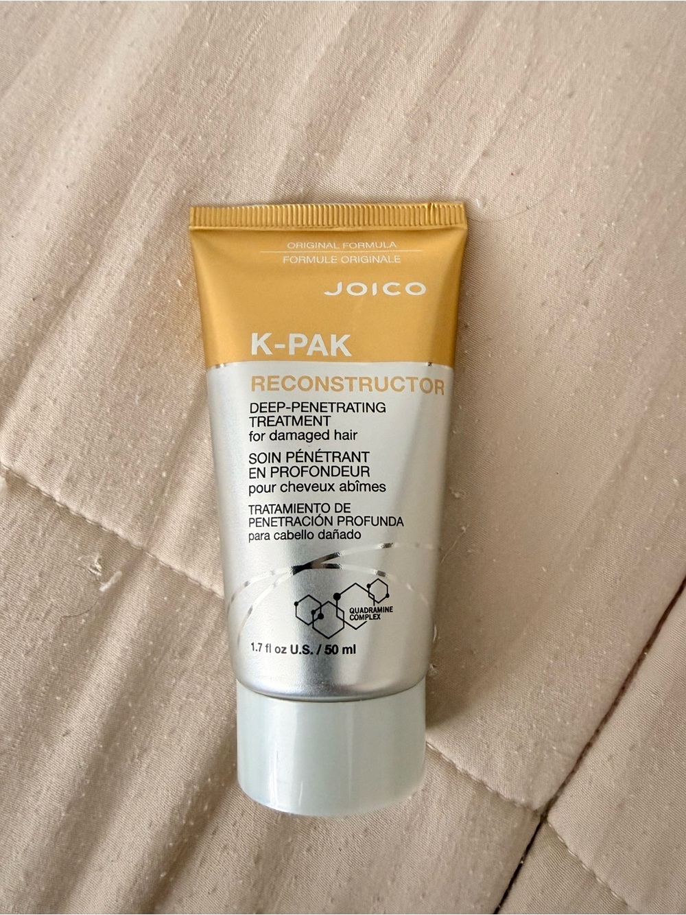 Joico K-PAK Reconstructor Treatment Tube - Gold & Silver
